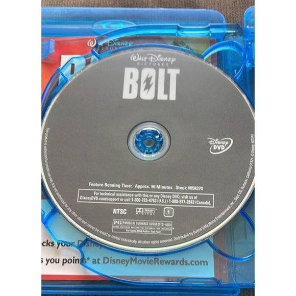 Bolt (Three-Disc Edition w/ Standard DVD Blu-ray) - No Digital Guarantee - Picture 5 of 8